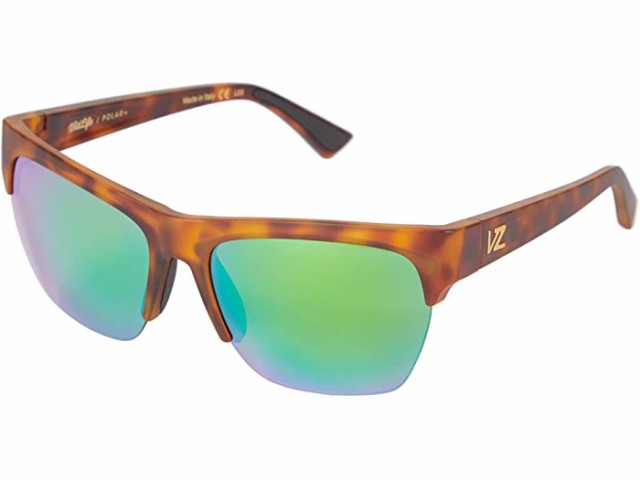 (取寄) ボンジッパー ポラール VonZipper Formula Polar Tortoise Satin/Green Flash Polarized