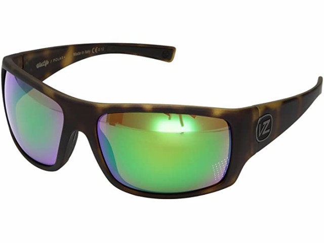 (取寄) ボンジッパー ポーラライズド VonZipper Suplex Polarized Tortoise Satin/Wild Green Chrome Polar Plus