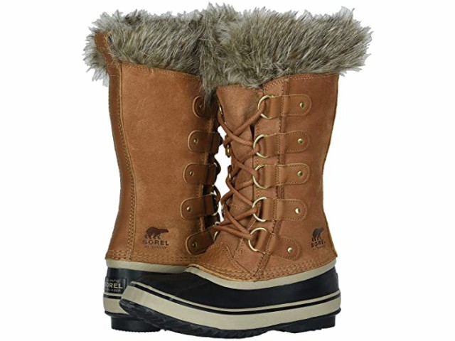 (取寄) ソレル ジョアン オブ アークティック ウォータープルーフ SOREL Joan of Arctic Waterproof Camel Brown/Black