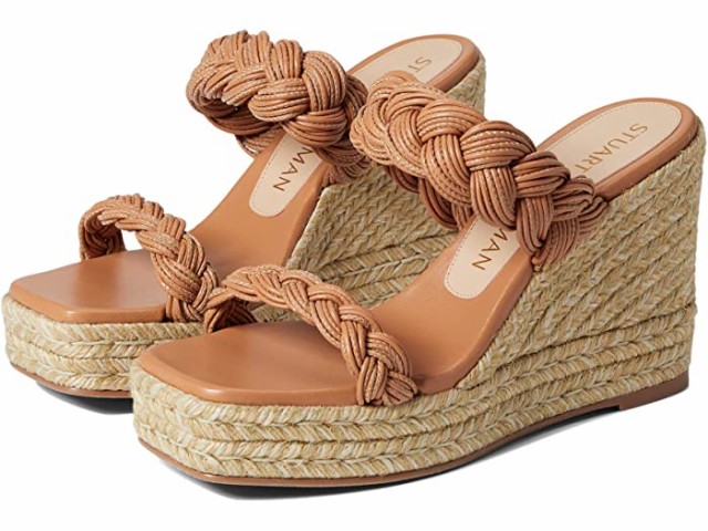 (取寄) スチュアート ワイツマン ブライダ エスパドリーユ サンダル Stuart Weitzman Braida Espadrille Sandal Tan