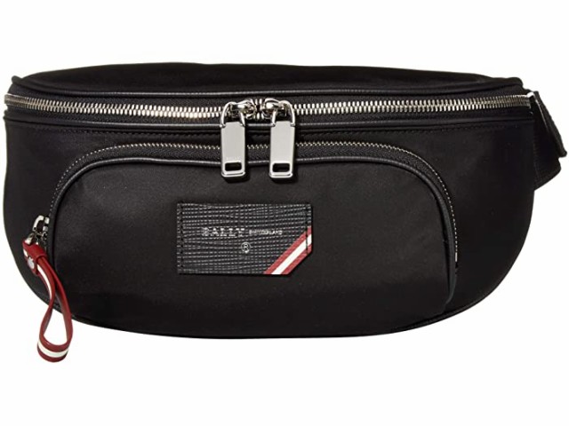 (取寄) バリー バム バッグ Bally Finlei/0 Bum Bag Black