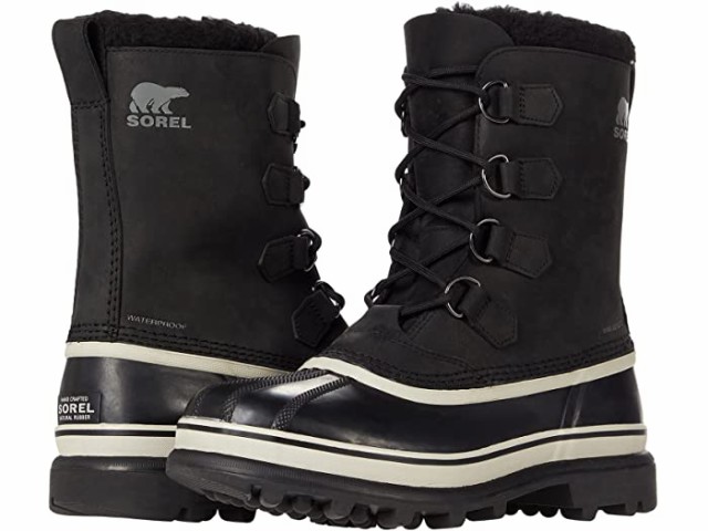 (取寄) ソレル SOREL Caribou Black/Dark Stone