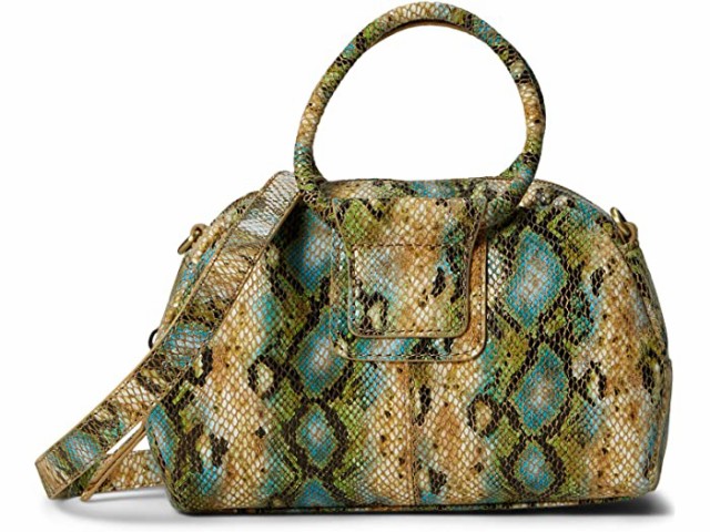 (取寄) ホーボー シーラ スモール サッチェル HOBO Sheila Small Satchel Garden Snake