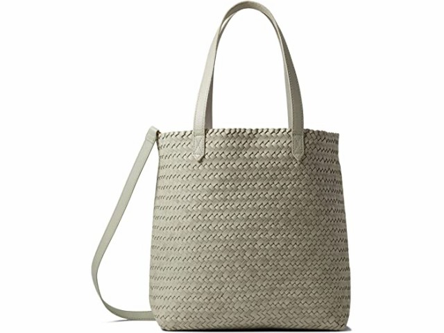 (取寄) メイドウェル ミディアム トランスポート トート ウーブン エディション Madewell Medium Transport Tote Woven Edition Ashen S