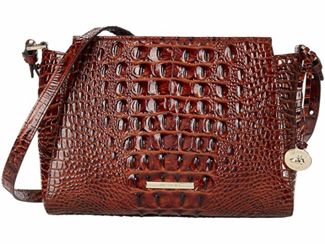 (取寄) ブラーミン メルボルン ヒラリー クロスボディ Brahmin Melbourne Hillary Crossbody Pecan