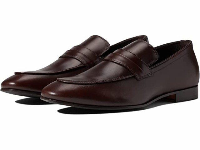 (取寄) マッシモ マッテオ トスカニー ストラップ ペニー ローファー Massimo Matteo Tuscany Strap Penny Loafer Testa Di Moro