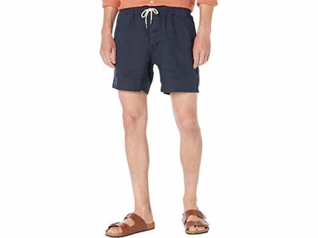 (取寄) テイラー スティッチ ザ アプレ ショーツ Taylor Stitch The Apres Shorts Navy Hemp