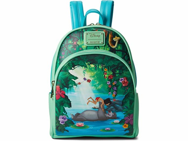 (取寄) ラウンジフライ ディズニー ジャングル ブック ベア ミニ バックパック Loungefly Disney Jungle Book Bare Necessities Mini Ba