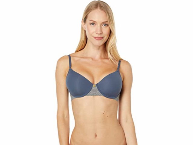 (取寄) ナトリ ブリス パーフェクション コンツアー アンダーワイヤー Natori Bliss Perfection Contour Underwire 721154 Ash Navy/Anc