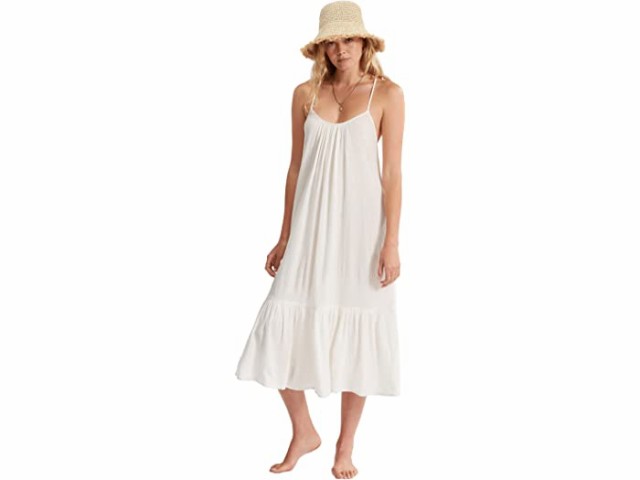 (取寄) ビラボン レディ サン スイム カバーアップ Billabong Ready For Sun Swim Cover-Up Salt Crystal