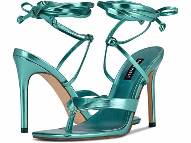 (取寄) ナインウエスト 3 Nine West Terrie 3 Metallic Turquoise