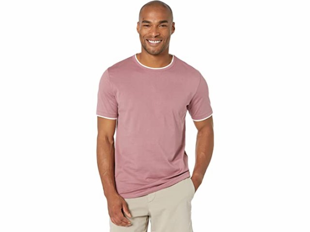 (取寄) セオリー プリサイズ ティー イン ラグゼ コットン ジャージ Theory Precise Tee in Luxe Cotton Jersey Light Plum/Ivory