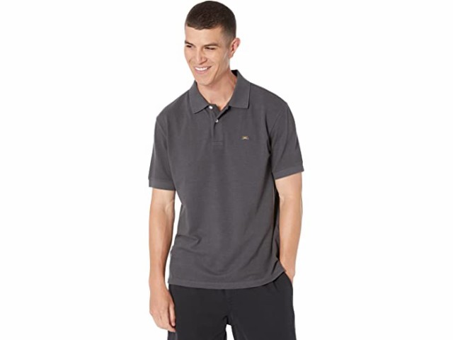 (取寄) ファリティ ショート スリーブ ピケ ポロ Faherty Short Sleeve Pique Polo Washed Black