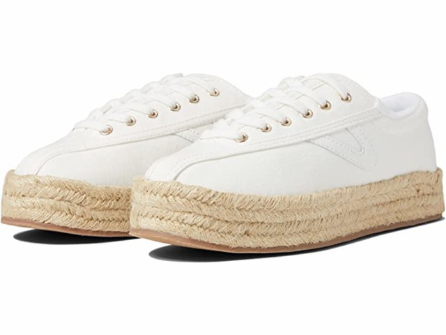 (取寄) トレトン ナイライト プラス ボールド エスパドリーユ Tretorn Nylite Plus Bold Espadrille White