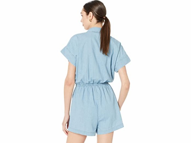 (取寄) バッファロー デビット ビトン ショート プレイスーツ Buffalo David Bitton Earhart Short Playsuit Light Azure Wash