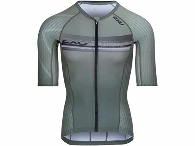 (取寄) ツータイムズユー エアロ TRI スリーブド トップ 2XU Aero Tri Sleeved Top Alpine/Periscope