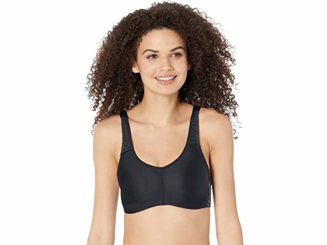 (取寄) シャンテル ハイ インパクト エブリデイ スポーツ ブラ Chantelle High Impact Everyday Sports Bra Black/Grey