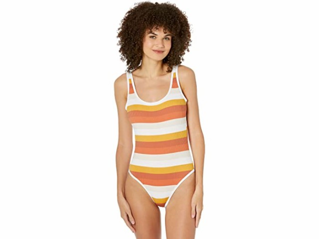 (取寄) リップ カール プレミアム サーフ チーキー ワンピース Rip Curl Premium Surf Cheeky One-Piece Cinnamon