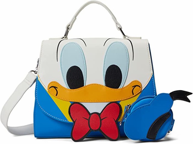 (取寄) ラウンジフライ ディズニー ドナルド ダック クロスボディ バッグ Loungefly Disney Donald Duck Crossbody Bag Donald Duck