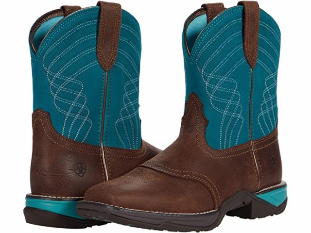 (取寄) アリアット アンセム ショーティ Ariat Anthem Shortie Dark Cottage/Turquoise