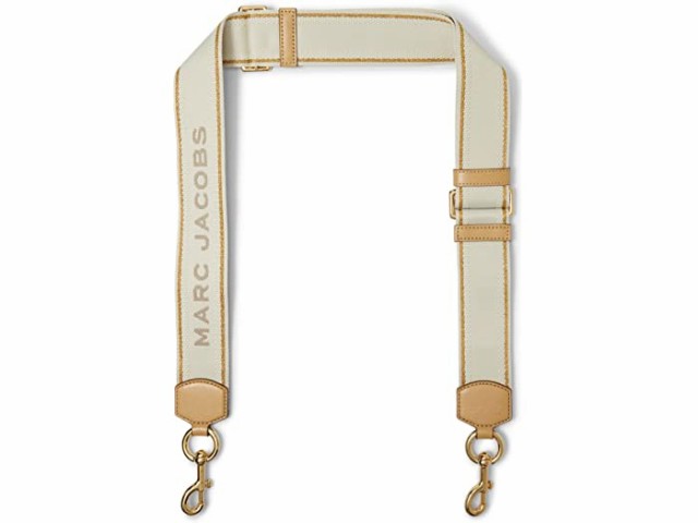 (取寄) マークジェイコブス ニュー ロゴ ウェビング ストラップ Marc Jacobs New Logo Webbing Strap Neutral Multi