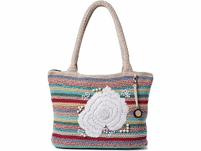 (取寄) ザ サク クラフテッド クラシックス クローシェ キャリーオール The Sak Crafted Classics Crochet Carryall Eden Floral Embroi