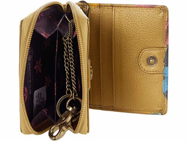 (取寄) アヌシュカ ジップ アラウンド スモール オーガナザー リスレット - 1161 Anuschka Zip Around Small Organizer Wristlet - 1161