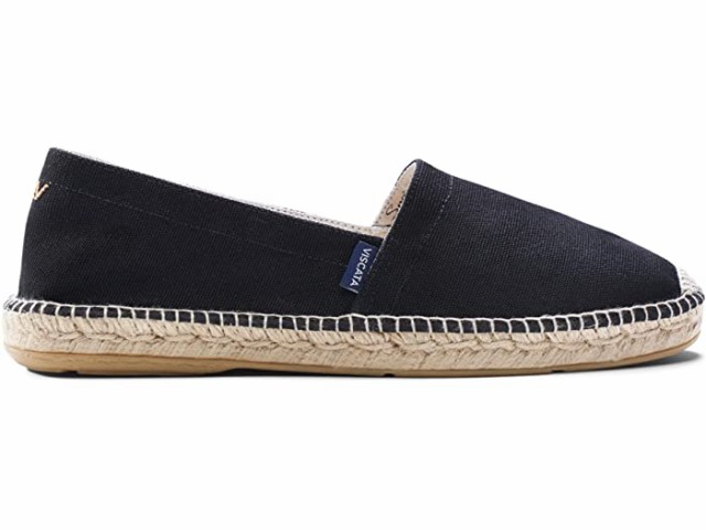 (取寄) ヴィスカータ VISCATA Sitges Espadrilles Black Canvas