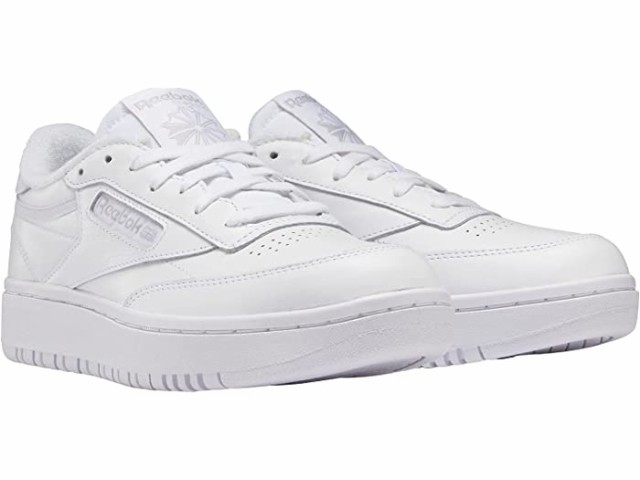 (取寄) リーボック ライフスタイル クラブ シー ダブル Reebok Lifestyle Club C Double White/Cold Grey