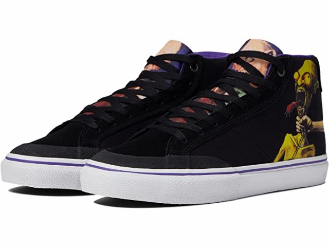 (取寄) エメリカ オーメン ハイ ダイナソー ジュニア Emerica Omen Hi X Dinosaur Jr Black/Purple