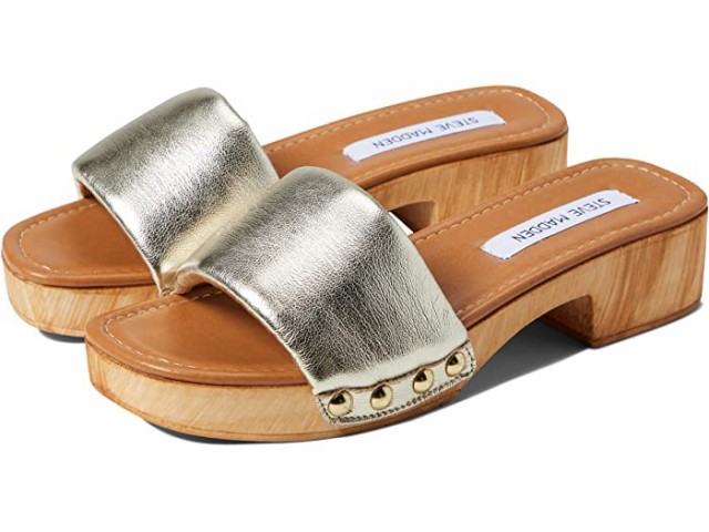 (取寄) スティーブマデン ビロング サンダル Steve Madden Belong Sandal Gold