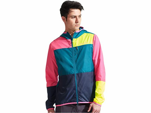 (取寄) パールイズミ サミット バリア ジャケット Pearl Izumi Summit Barrier Jacket Retro Color-Block