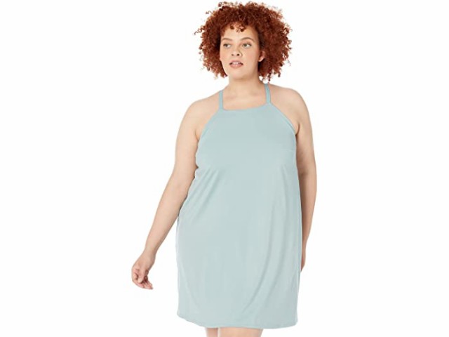 (取寄) メイドウェル プラス サイズ フィットネス ドレス Madewell Plus Size Fitness Dress Blue Horizon