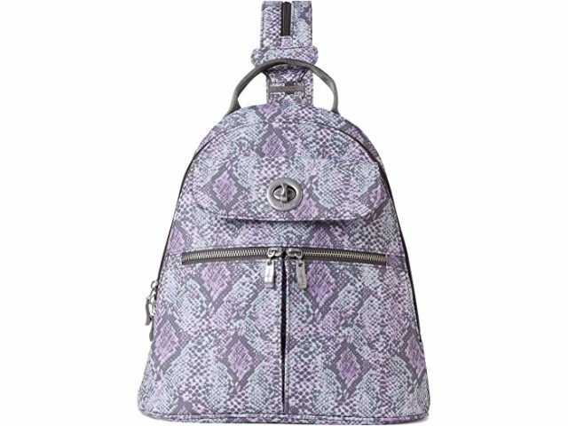 (取寄) バッガリーニ ネイプルズ コンバーチブル バックパック Baggallini Naples Convertible Backpack Blush Python