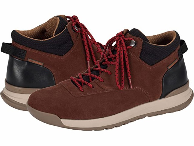 (取寄) ベアトラップ ネイピア ミッド レースアップ ブート Baretraps Napier Mid Lace-Up Boot Coffee/Black Suede