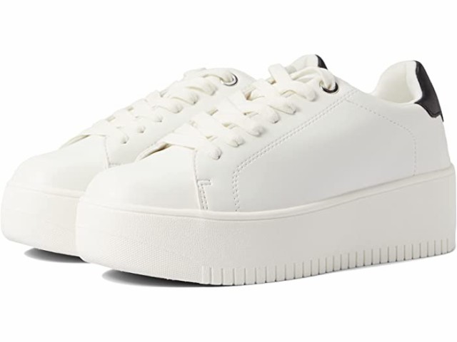 (取寄) スティーブマデン ロックアウェイ スニーカー Steve Madden Rockaway Sneaker White/Black