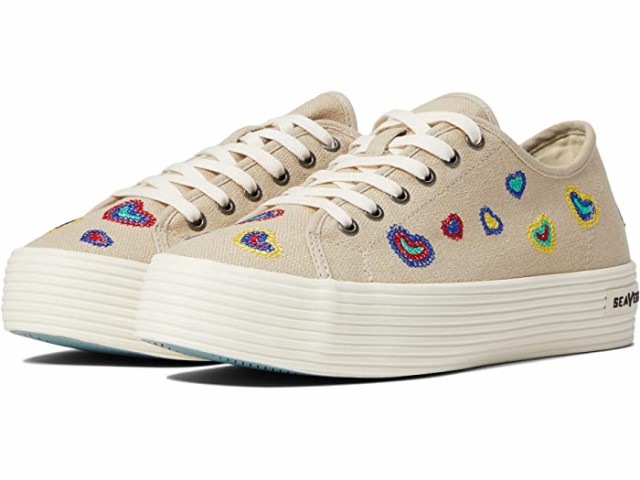 (取寄) シービーズ モントレー スニーカー プラットフォーム W SeaVees Monterey Sneaker Platform W Rainbow Heart