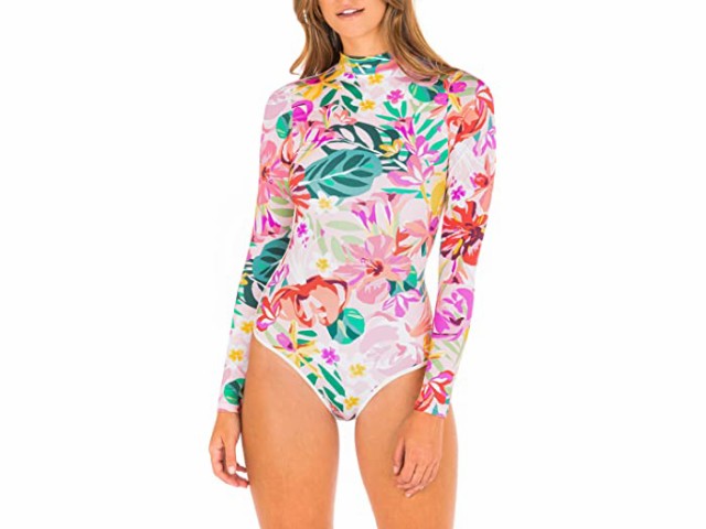 (取寄) ハーレー フローラル ポップ レトロ サーフ スーツ Hurley Floral Pop Retro Surf Suit Floral Pop Multi