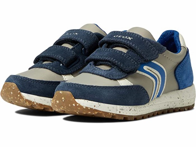 (取寄) ジェオックス キッズ 37 (リトル キッズ/ビック キッズ) Geox Kids Alben 37 (Little Kid/Big Kid) Grey/Blue