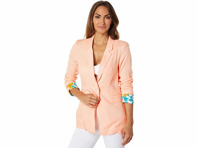 (取寄) BCBGジェネレーション ボーイフレンズ ブレーザー BCBGeneration Boyfriend Blazer V1VX3J08 Tropical Peach