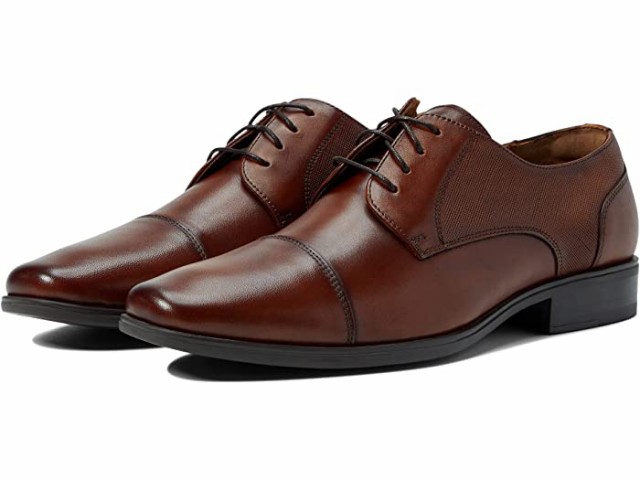 (取寄) フローシャイム ジャクソン キャップ トゥ オックスフォード Florsheim Jackson Cap Toe Oxford Cognac