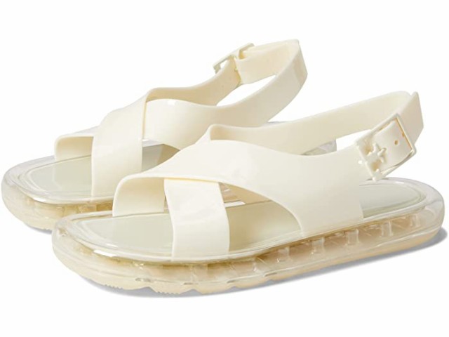 (取寄) トリーバーチ クリスクロス バブル ゼリー Tory Burch Crisscross Bubble Jelly New Ivory