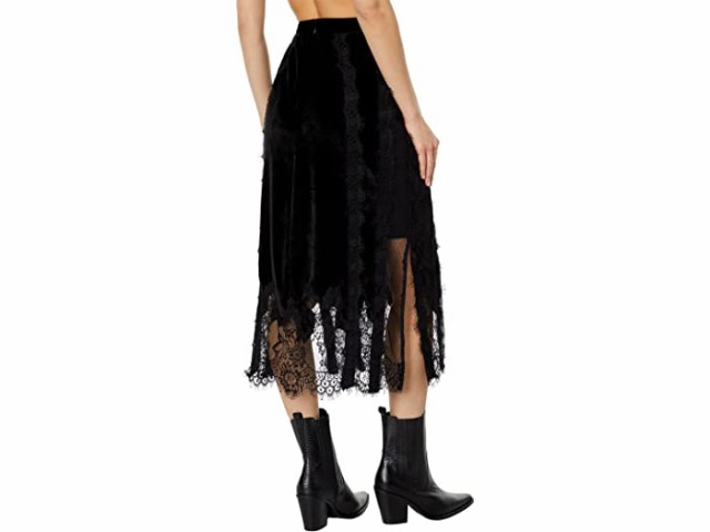 取寄 オールセインツ レディース ミラ ベルネット スカート Allsaints Women Allsaints Mila Velvet Skirt Blackの通販はau Pay