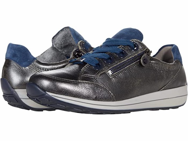 (取寄) アラ オーリー ara Ollie Anthracite Gauchosoft/Metallic/Indigo Velour