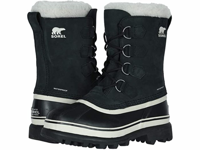 (取寄) ソレル キャリブー SOREL Caribou Black/Stone