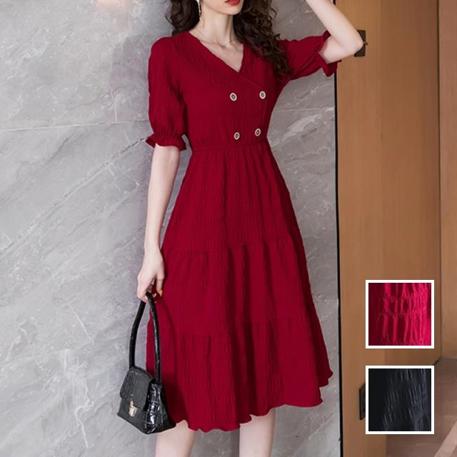 人気定番 パーティードレス 結婚式 お呼ばれドレス 二次会 お呼ばれワンピース ひざ丈 ミディアム 春 夏 ブライダル Nalok664 シワ加工 パフスリ 本日超得 Www Centrodeladultomayor Com Uy