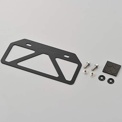 デイトナ バイク用 軽量ナンバープレートスタビライザー リフレクター無し ブラック Mサイズ 原付用山型 の通販はau Pay マーケット オリエントショップ 商品ロットナンバー