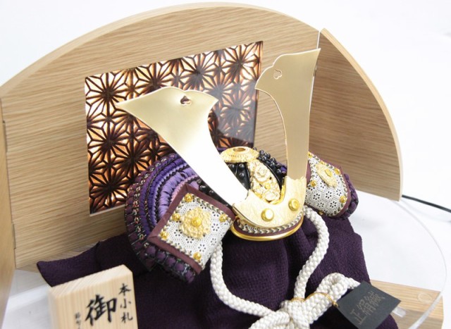 お得高評価 五月人形 兜 平飾り 1/5 幅40cm gk5b/1gs1070 215to1082 辰広作 紫段 まどかクリスタルLED 逸品 名匠甲冑師の通販はau PAY マーケット - ちぐさや|商品ロットナンバー:459103912 低価最新品