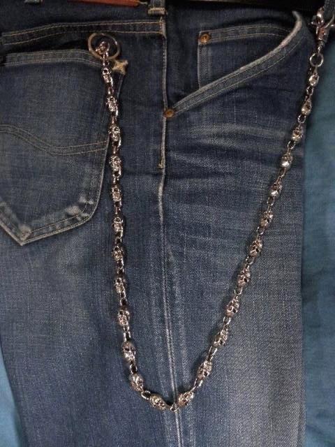 ウォレットチェーン 財布 ファッション小物 メンズファッション 定番 ドクロ連 スカルパーツ ロックテイスト キーチェーン キーホルダーの通販はau Wowma ワウマ Tre Fiore 商品ロットナンバー