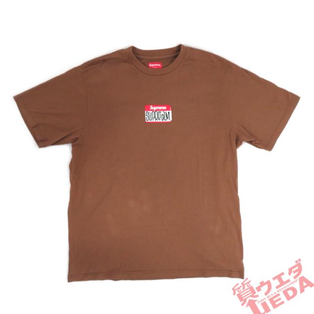 セール在庫限り 名古屋 シュプリーム Gonz Nametag S S Top Brown ゴンズ ネームタグ ブラウン Xl Tシャツ 服 アパレル 男 オーダ品 Triplex Ee